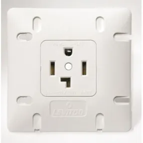 001-1278-W30 - ELECTRICAL RECEPTACLE 30A/250V NEMA 14-30R WHT FOR DRYER