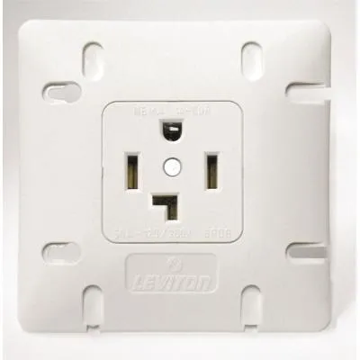 001-1278-W30 - ELECTRICAL RECEPTACLE 30A/250V NEMA 14-30R WHT FOR DRYER