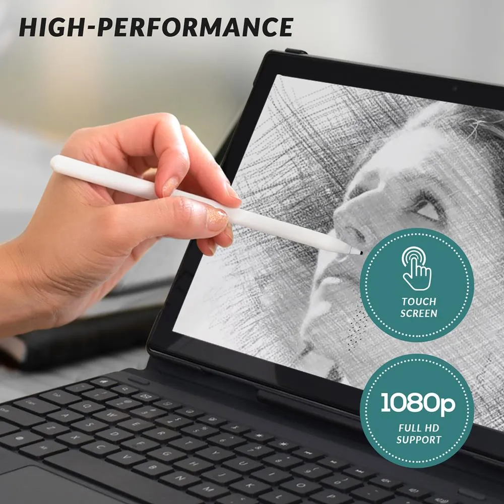 10.1" Full Hd Android Tablet - 1080P Full Hd Display, Quad-Core Processor 4Gb 64 Gb Storage Tablet, 2Gb Ram, 2 5Mp Camera, Long Battery Life (Silver)