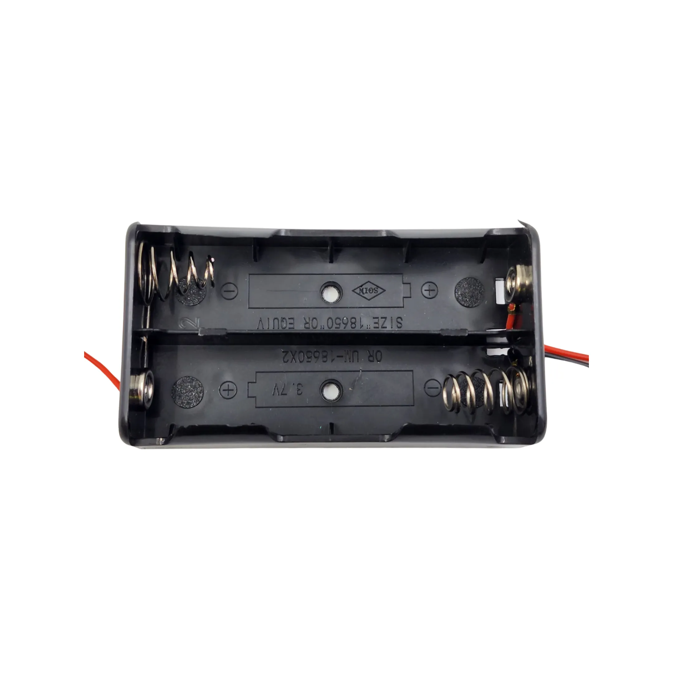 18650 Battery Charger Case with extra Balancing Wire (3 wires total)