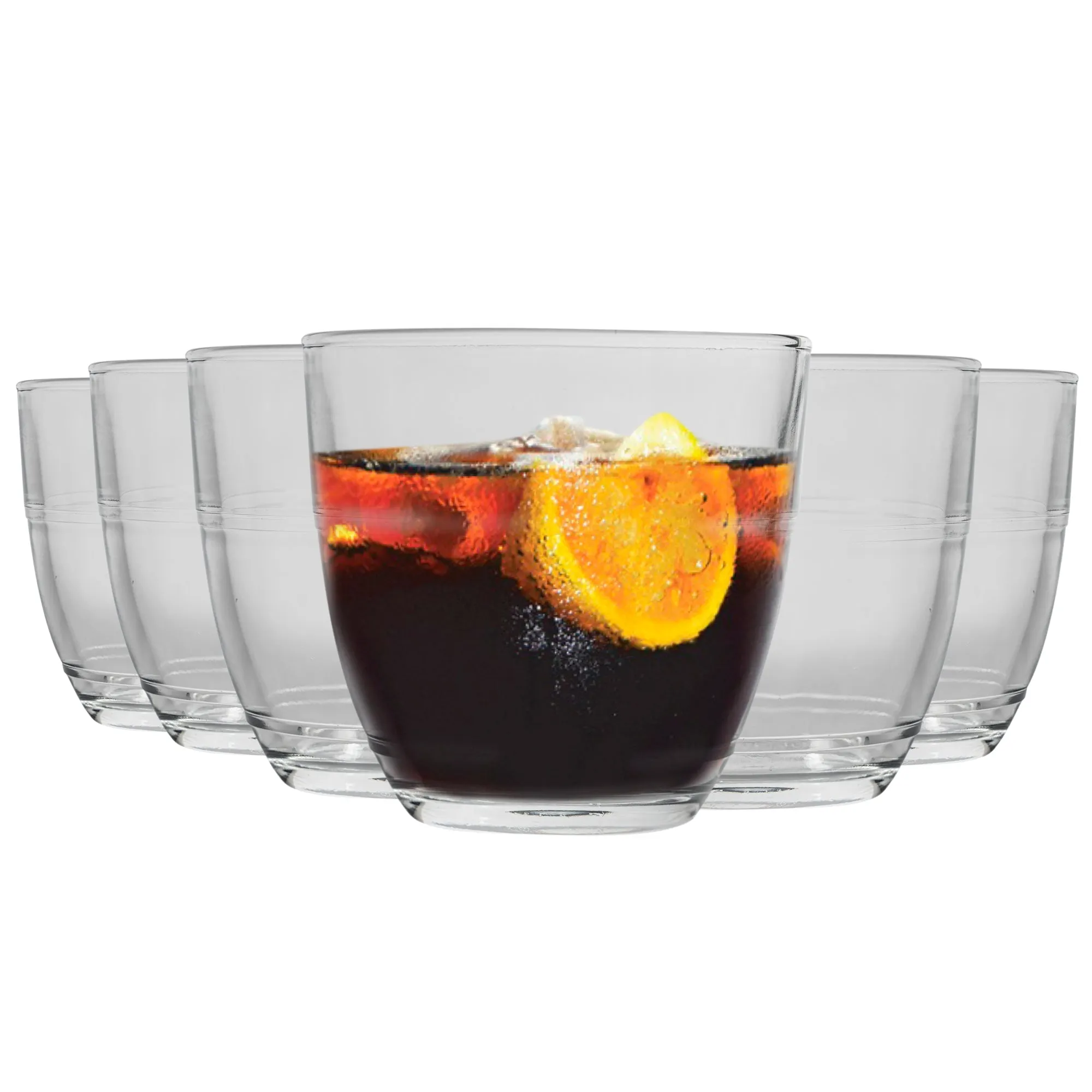 220ml Gigogne Tumbler Glasses - Pack of Six - By Duralex