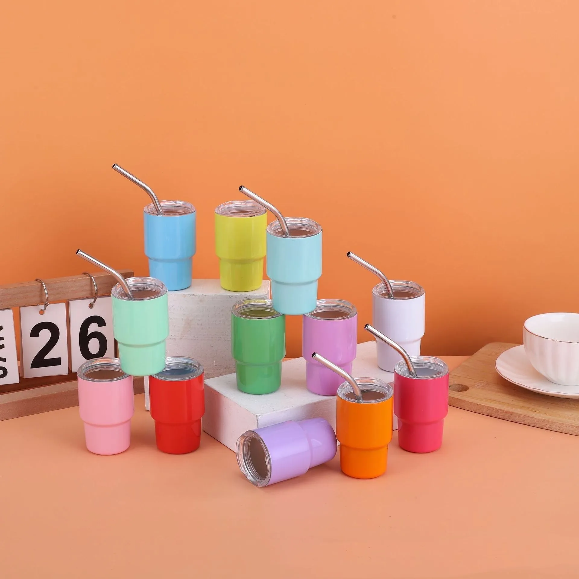 3oz Mini Tumbler Shot Glass Sublimation Blanks
