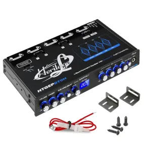 4 Band Parametric Equalizer With Bluetooth Wireless Audio Connectivity