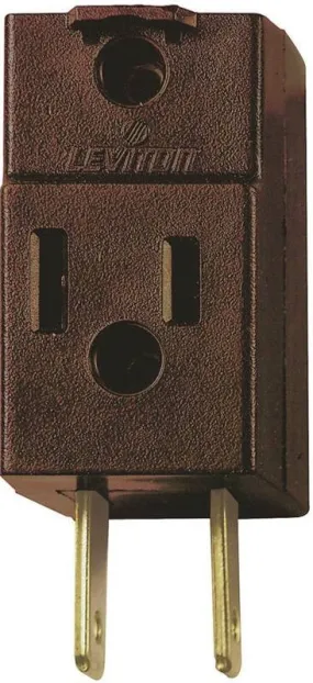 Adapter Cube Tap 1-15p Brwn