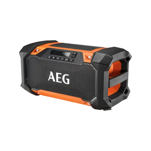 AEG 18V/240V Dual Speaker Hybrid Radio