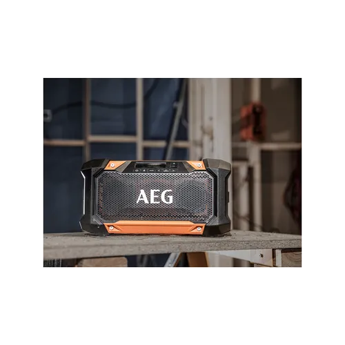 AEG 18V/240V Dual Speaker Hybrid Radio