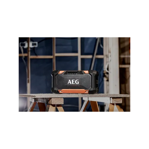 AEG 18V/240V Dual Speaker Hybrid Radio