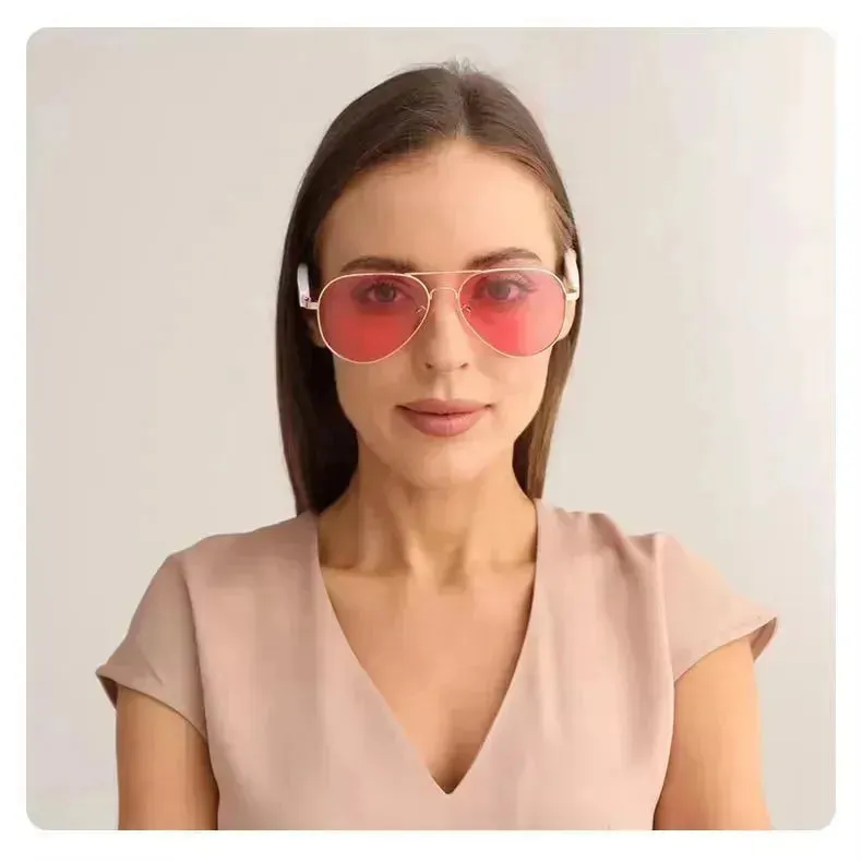 AeroSound Smart Aviator Bluetooth Sunglasses