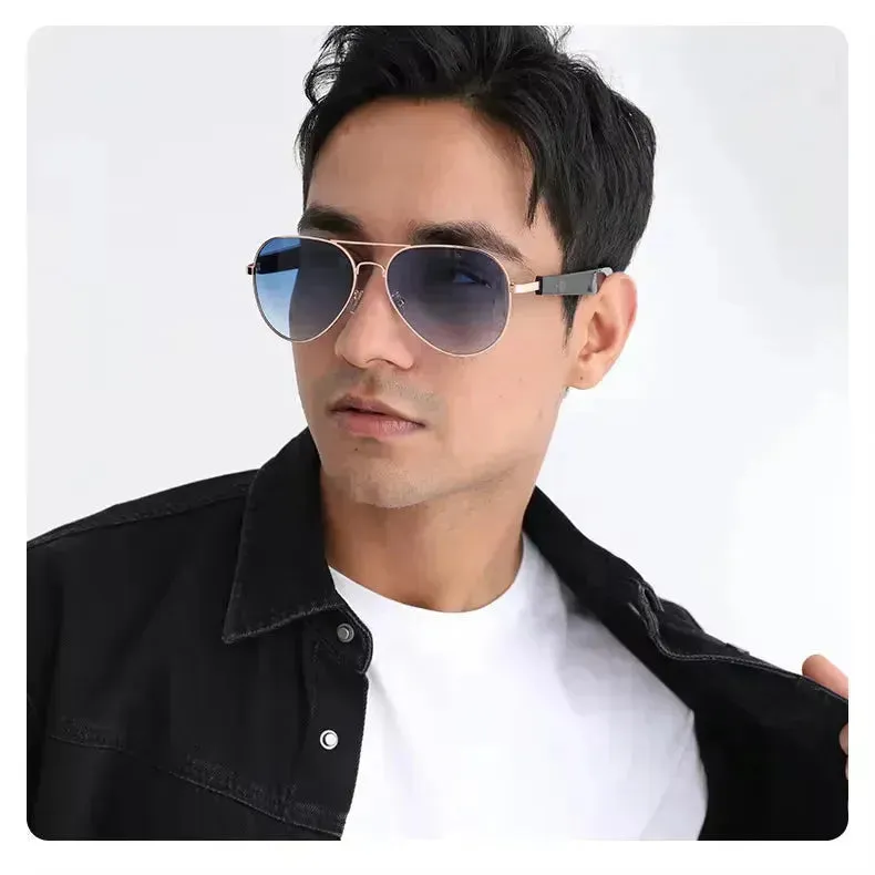 AeroSound Smart Aviator Bluetooth Sunglasses