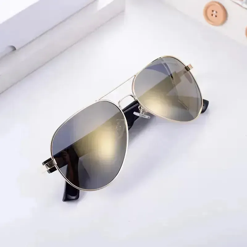 AeroSound Smart Aviator Bluetooth Sunglasses