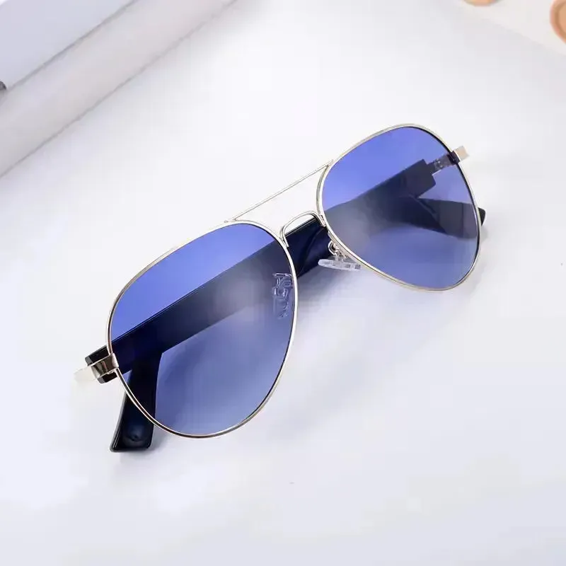 AeroSound Smart Aviator Bluetooth Sunglasses
