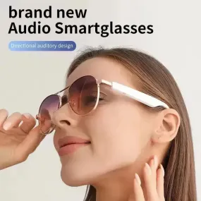 AeroSound Smart Aviator Bluetooth Sunglasses