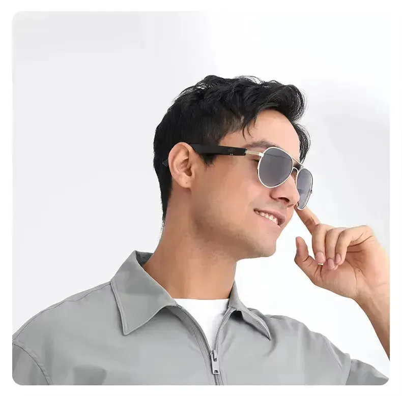 AeroSound Smart Aviator Bluetooth Sunglasses