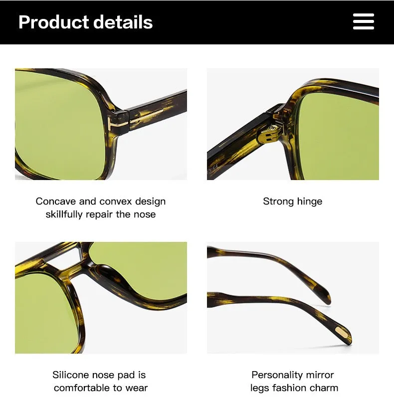 Amari Unisex Glasses - Black