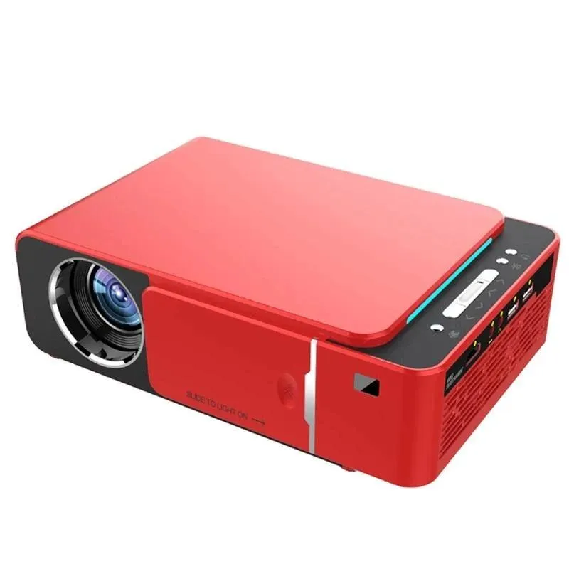 Android 9.0 WIFI 3000 lumen 720p HD Portable LED Projector HDMI 4K 1080p Home Theater