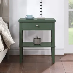 Angeles Nightstand Vintage Green