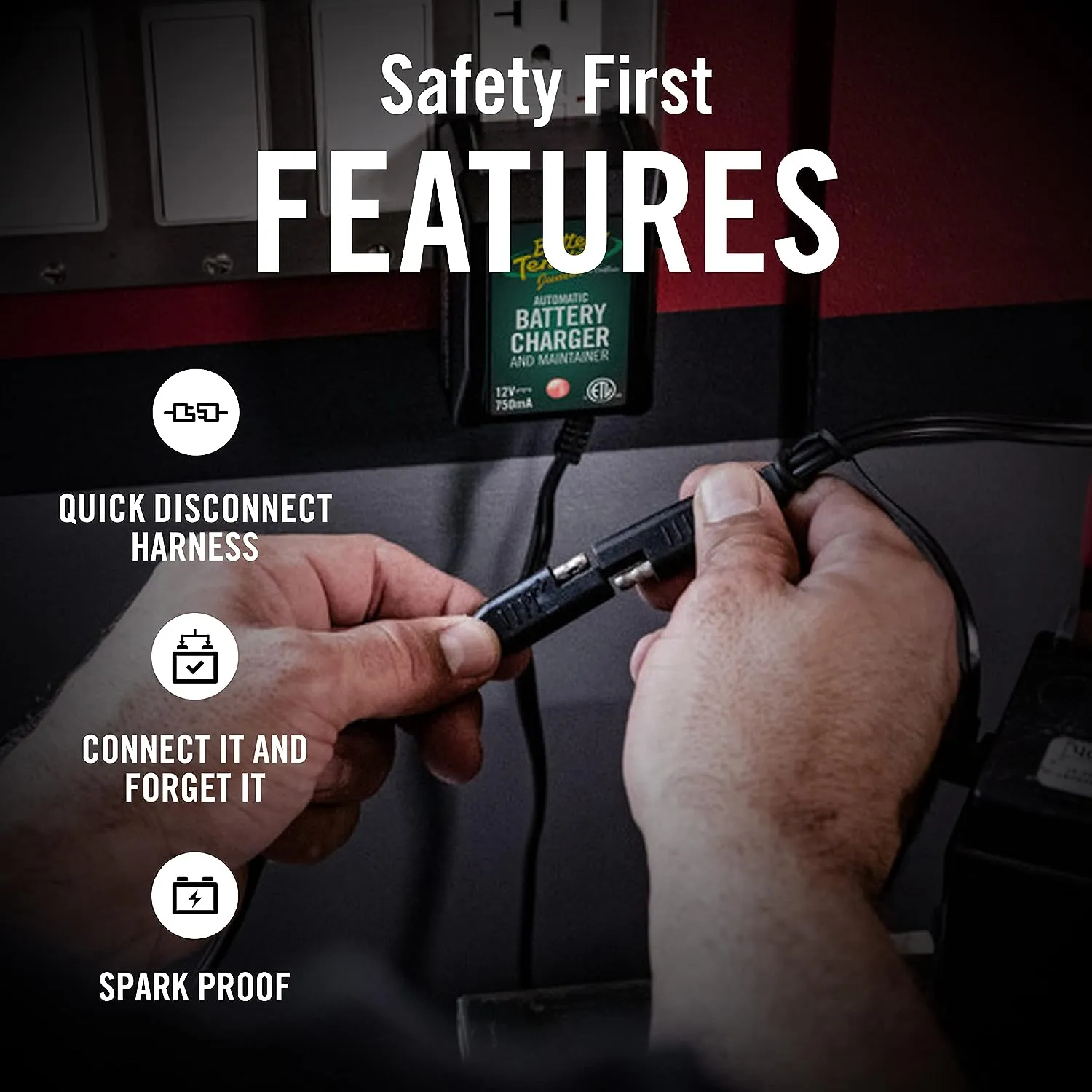 Battery Tender Terminal Ring Quick Disconnect Harness
