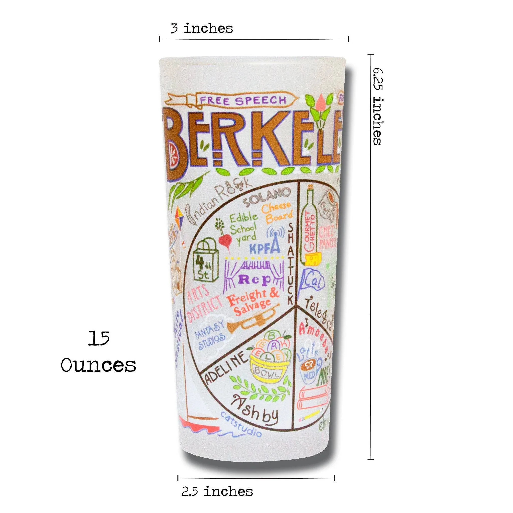 BERKELEY GLASS BY CATSTUDIO