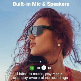 Bluetooth Smart Sunglasses UV Protection Lightweight & Comfortable