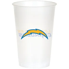 Bulk Los Angeles Chargers 20 oz Plastic Cups (96 per Case)