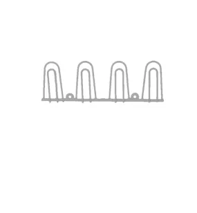 Camec Glass Holder Rack 041607