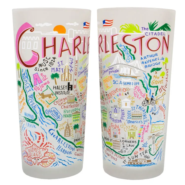 CHARLESTON GLASS BY CATSTUDIO