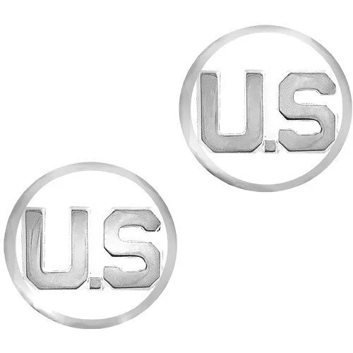 Collar Device: US Letters: Enlisted in circle