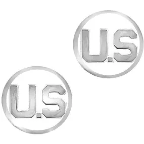 Collar Device: US Letters: Enlisted in circle