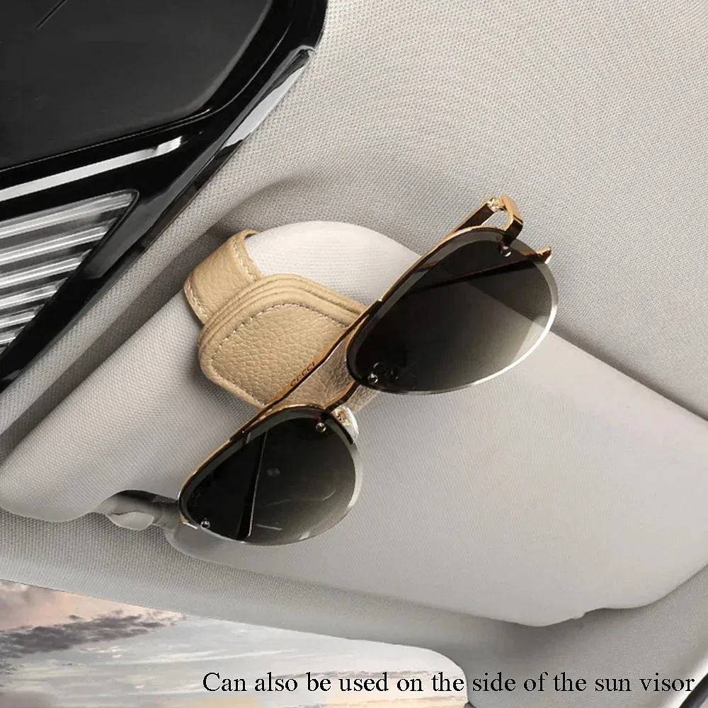 Color Name: Black, Ships From: CHINA - Car Sun Visor Sunglasses