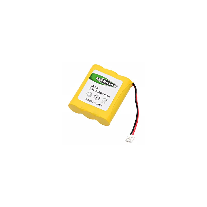 Dantona Industries 3AA-A Cordless Phone Battery, 3.6V, 600mAH