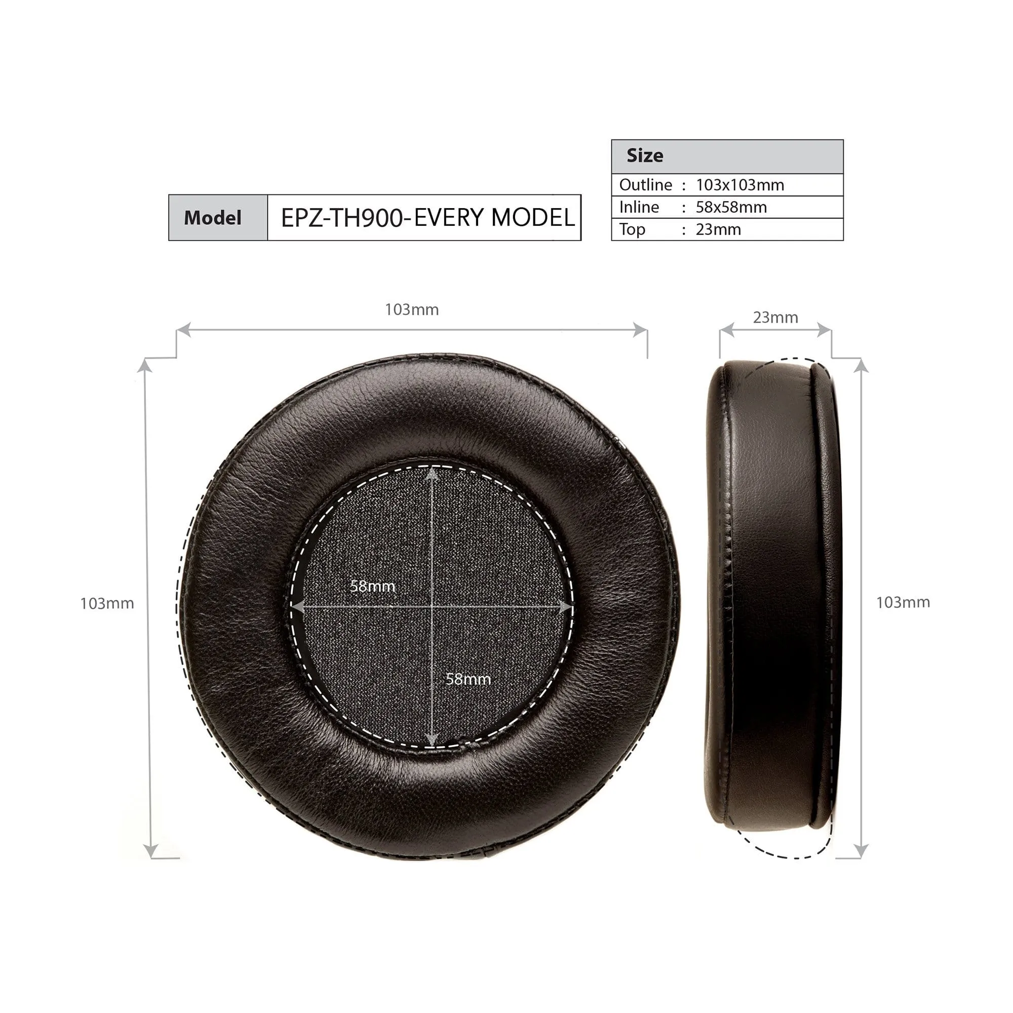 Dekoni Audio Elite Sheepskin Earpads for Fostex TH900 Series