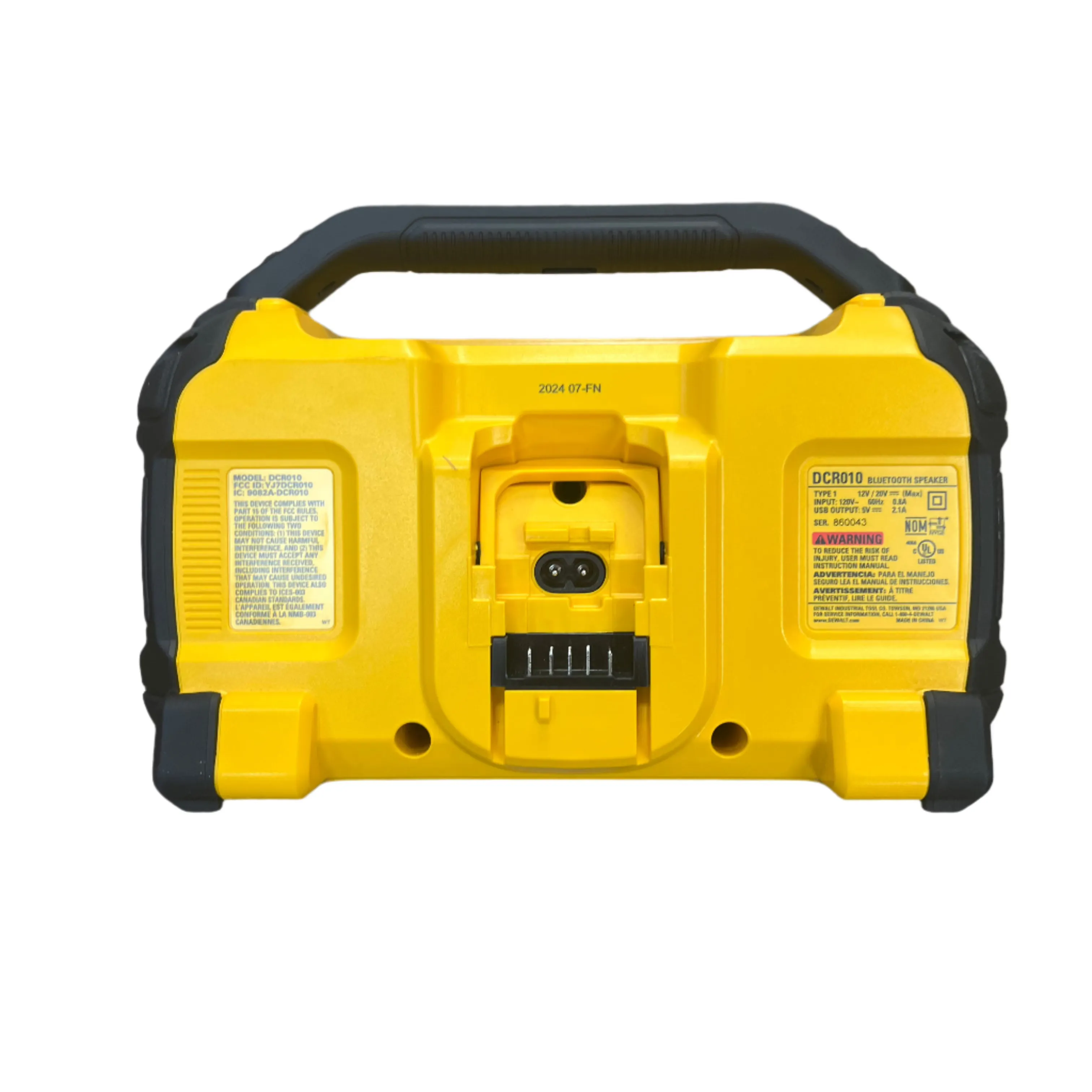 DeWalt DCR010 Portable Speaker