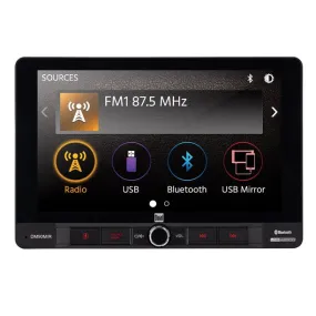 Dual DM90MIR 9" Single-DIN Digital Media Receiver with Bluetooth