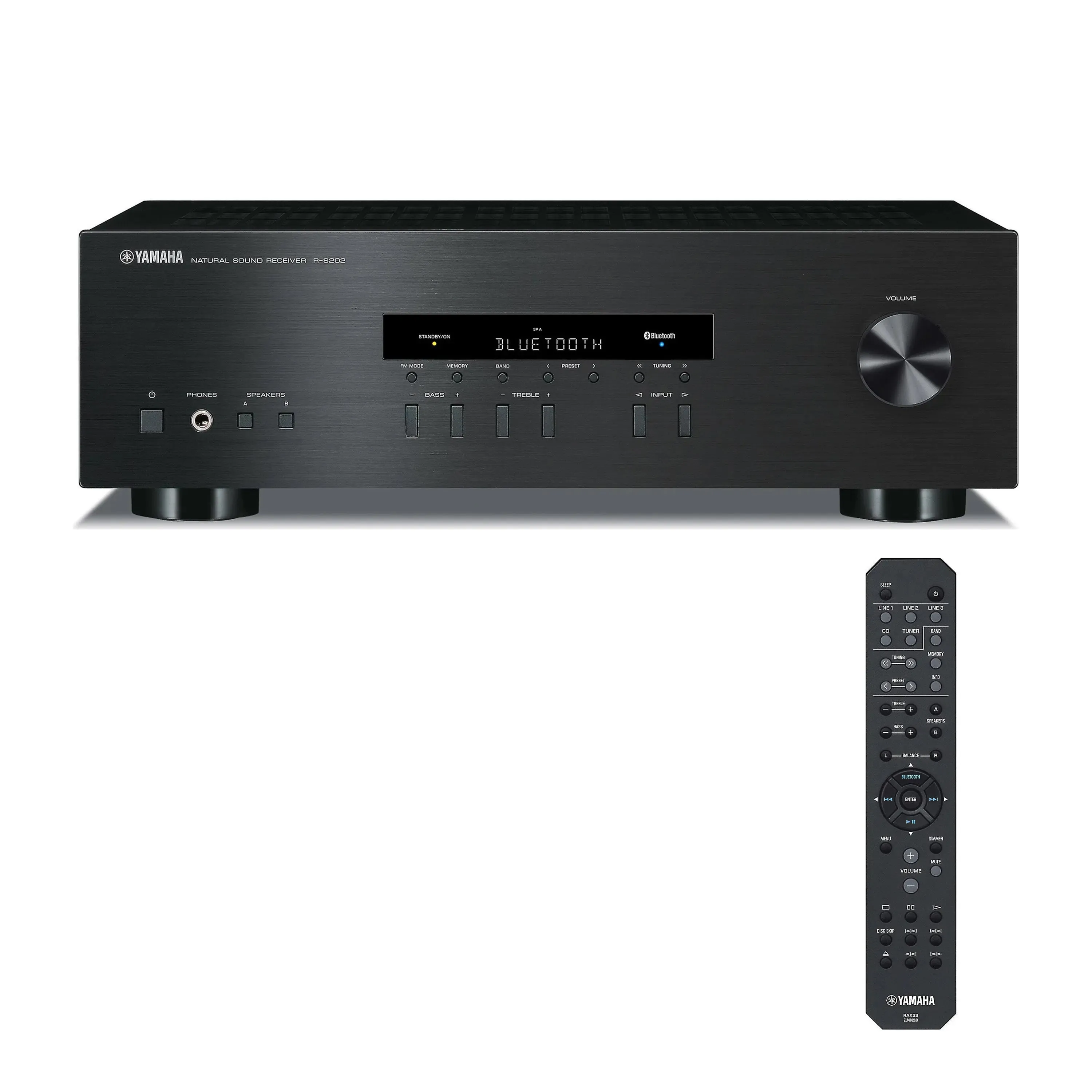 Earthquake Sound AWS-602W Indoor Outdoor Speakers and Yamaha R-S202 2-Channel Stereo Receiver