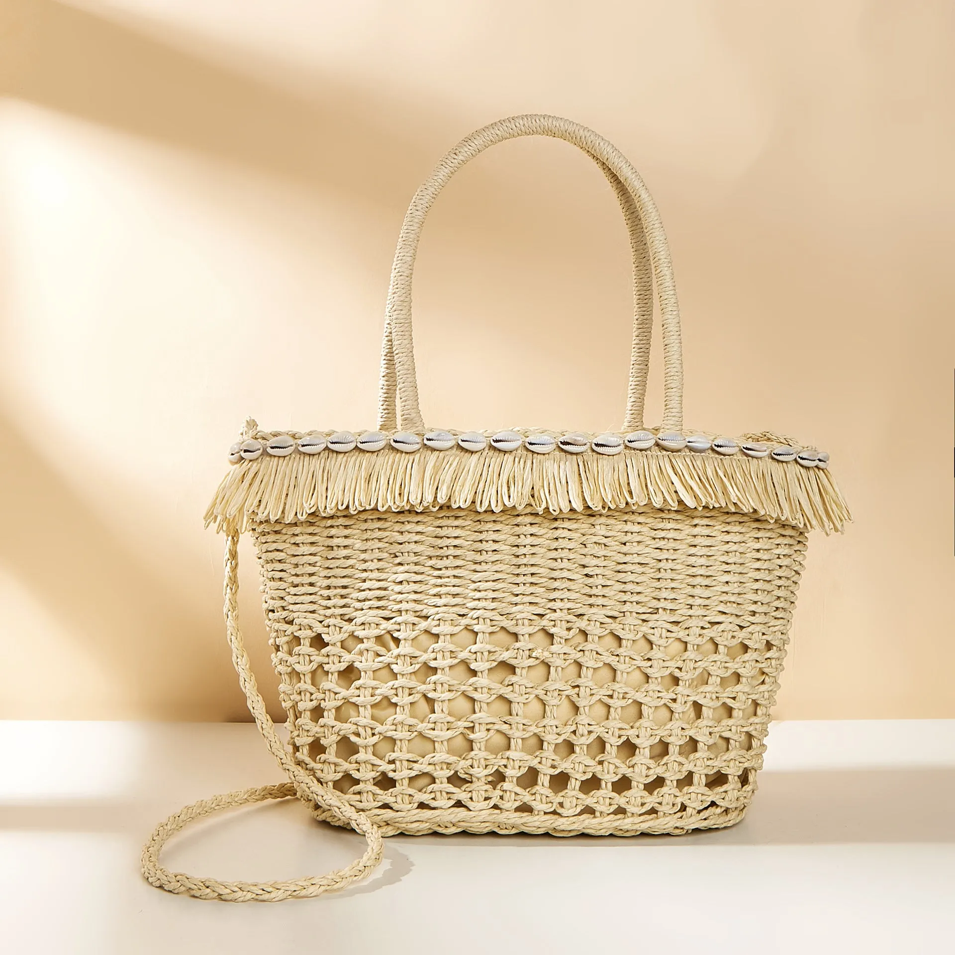 European and American Style Beach Bag Woven Bag
