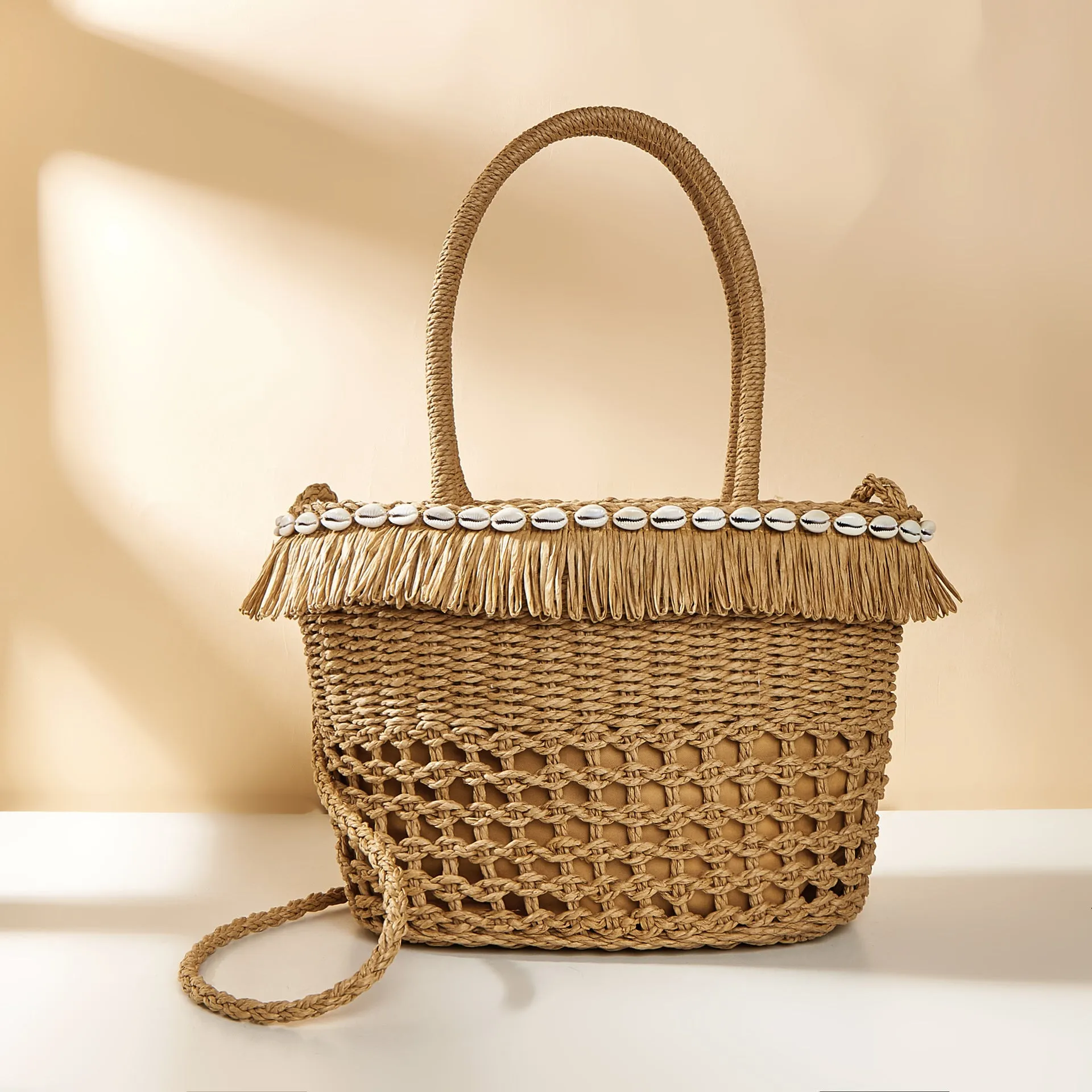 European and American Style Beach Bag Woven Bag