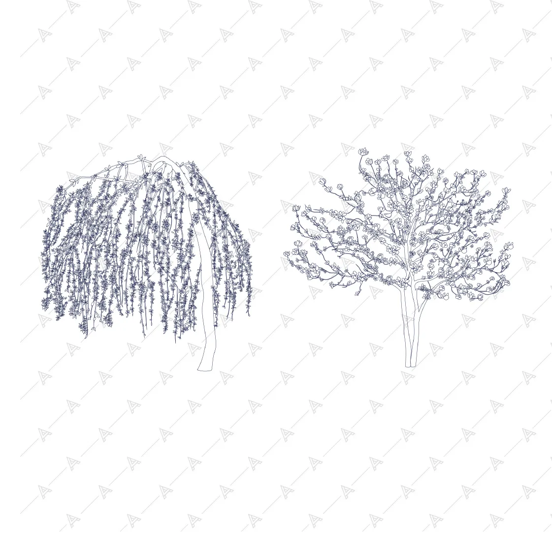 Floral Trees