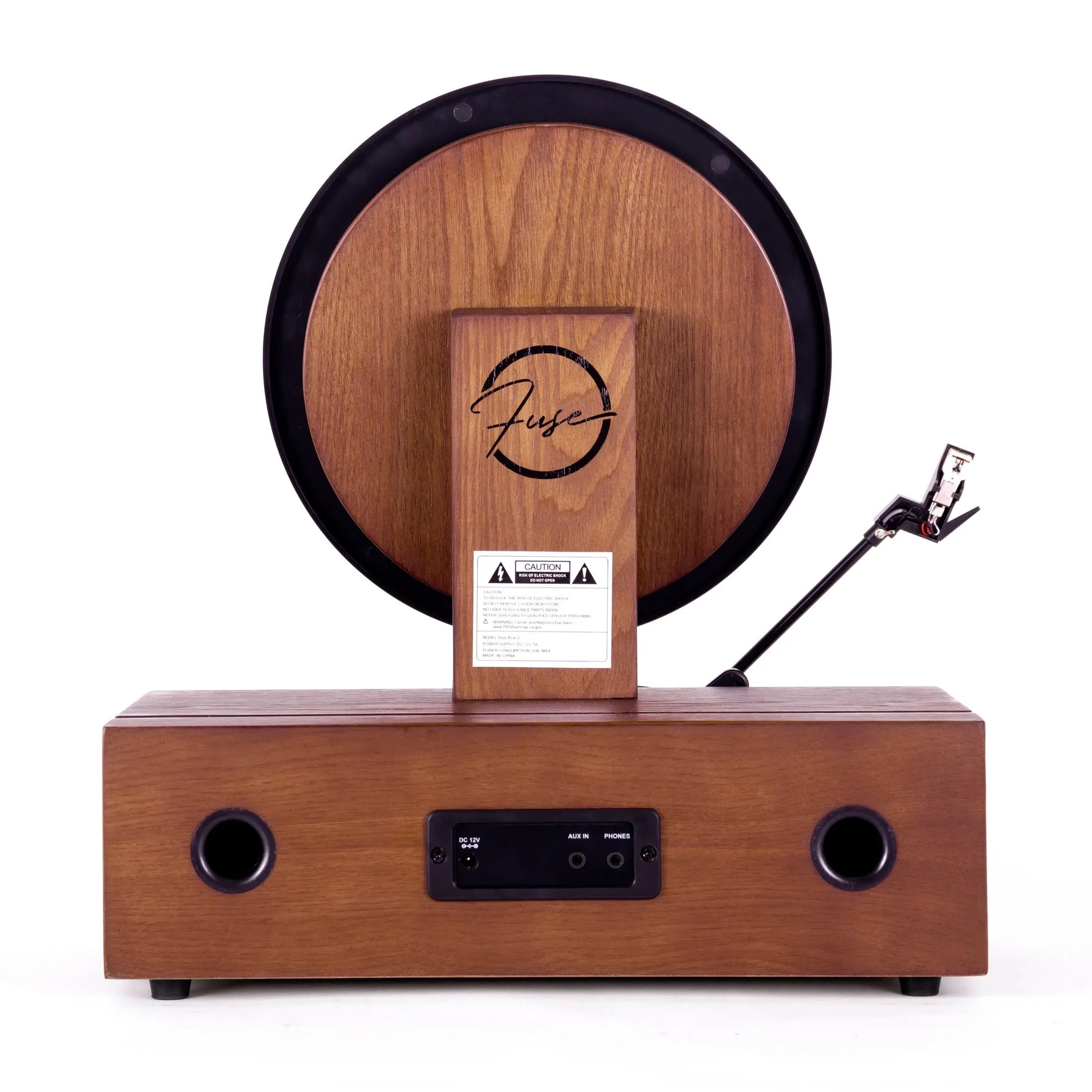 Fuse Rec Vertical Vinyl Record Player with Bluetooth