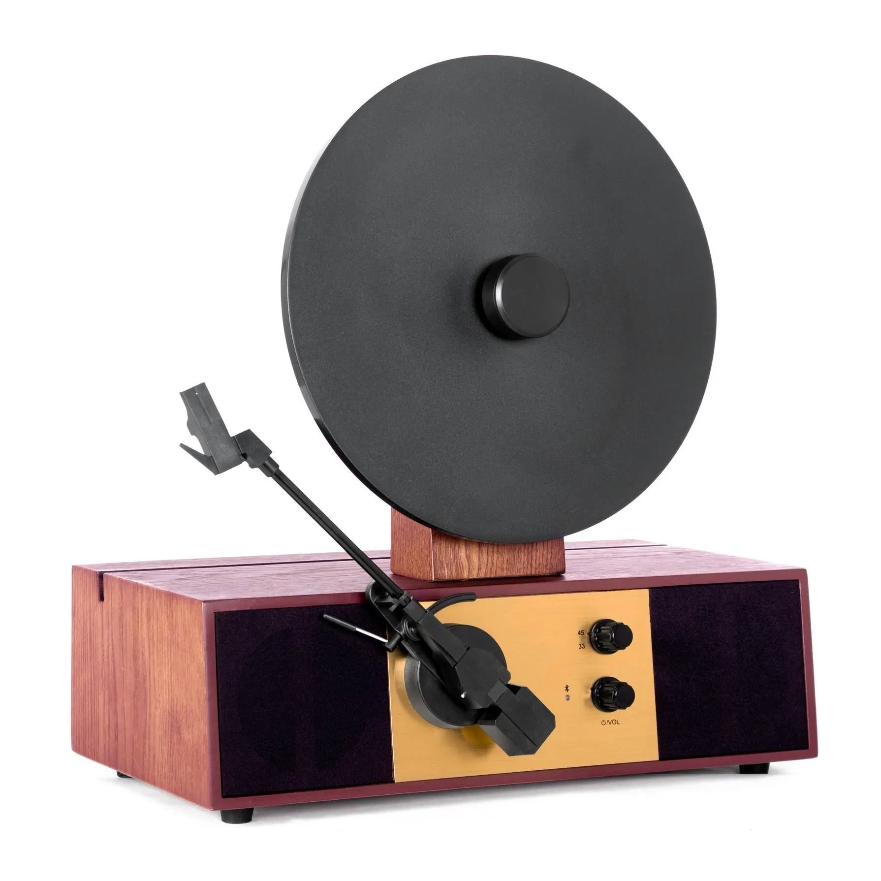 Fuse Rec Vertical Vinyl Record Player with Bluetooth