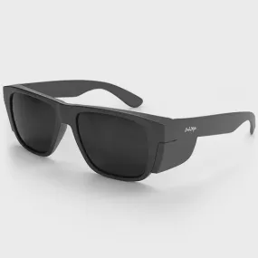FUSIONS XL MATTE BLACK FRAME POLARISED LENS