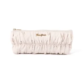 Gathered Pen & Eyeglass Case Light Pink