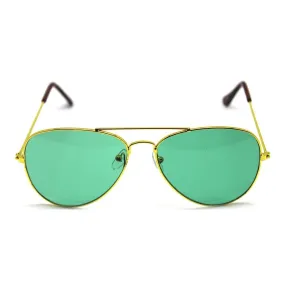 Green Aviator Party Glasses – Fun Novelty Accessory for Any Event