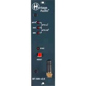 Heritage Audio BT500v2 Bluetooth Streaming 500 Series Module