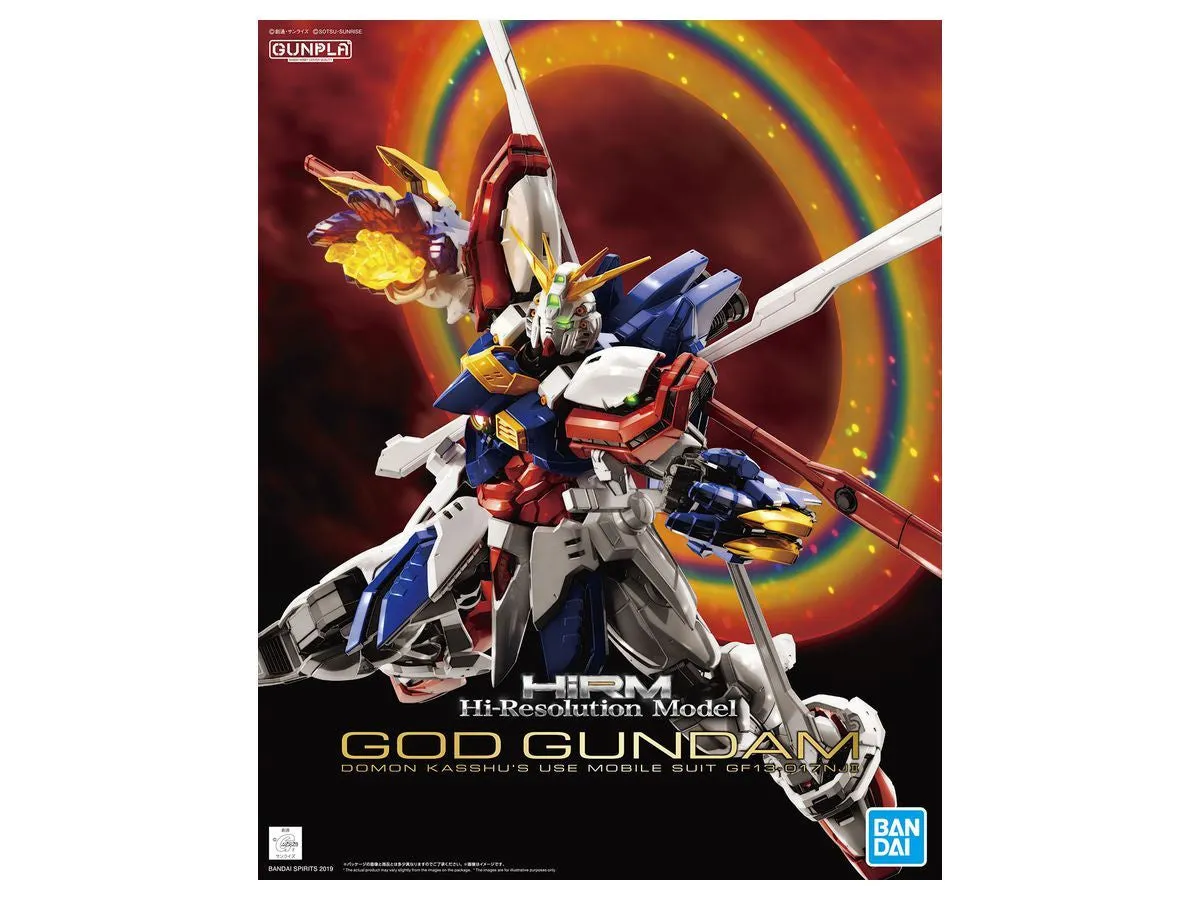 High-Resolution Model God Gundam 1/100