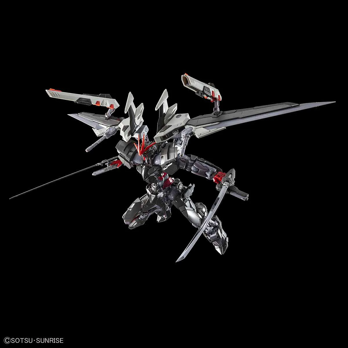 High-Resolution Model Gundam Astray Noir 1/100