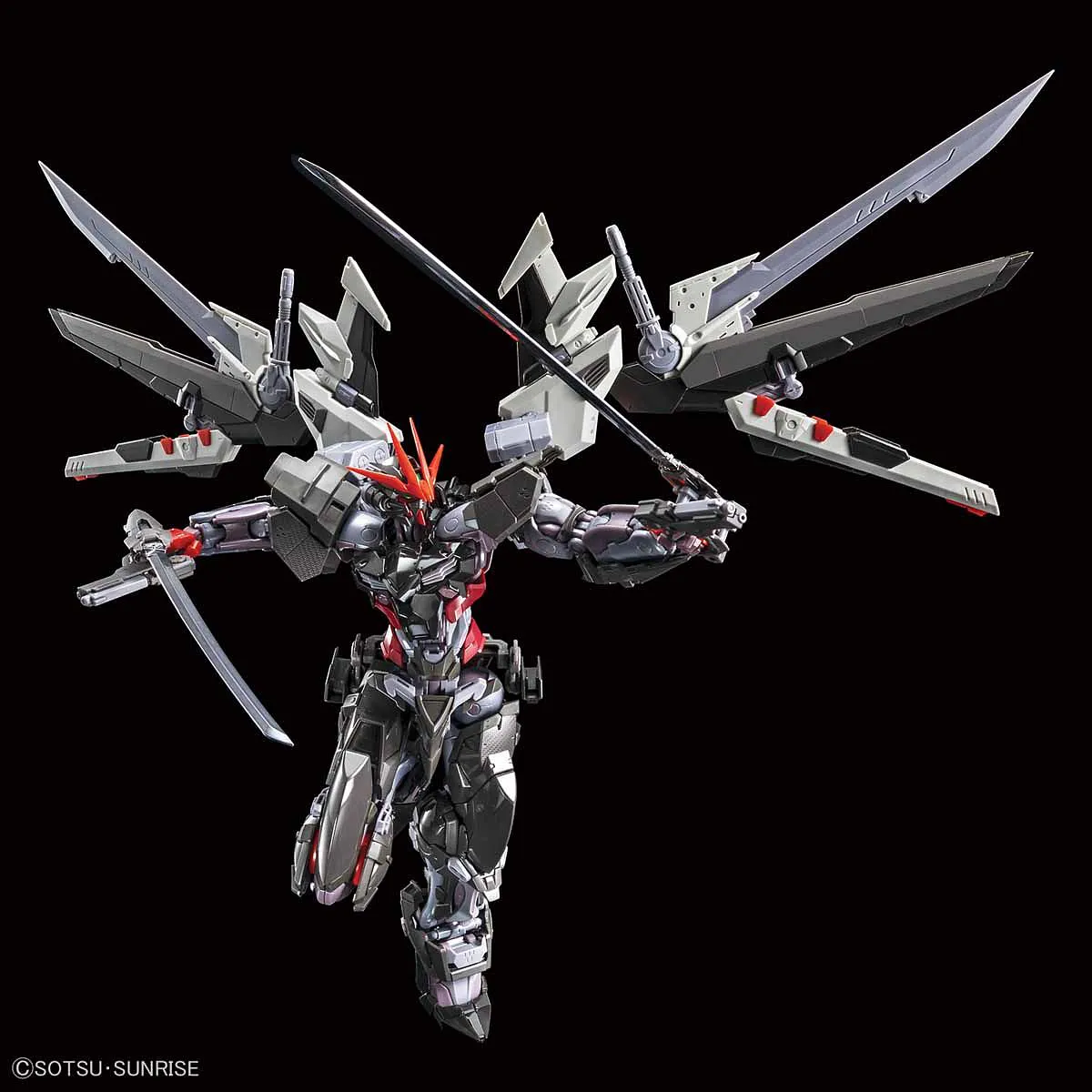 High-Resolution Model Gundam Astray Noir 1/100