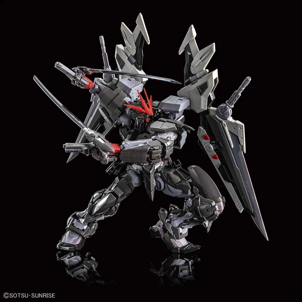 High-Resolution Model Gundam Astray Noir 1/100