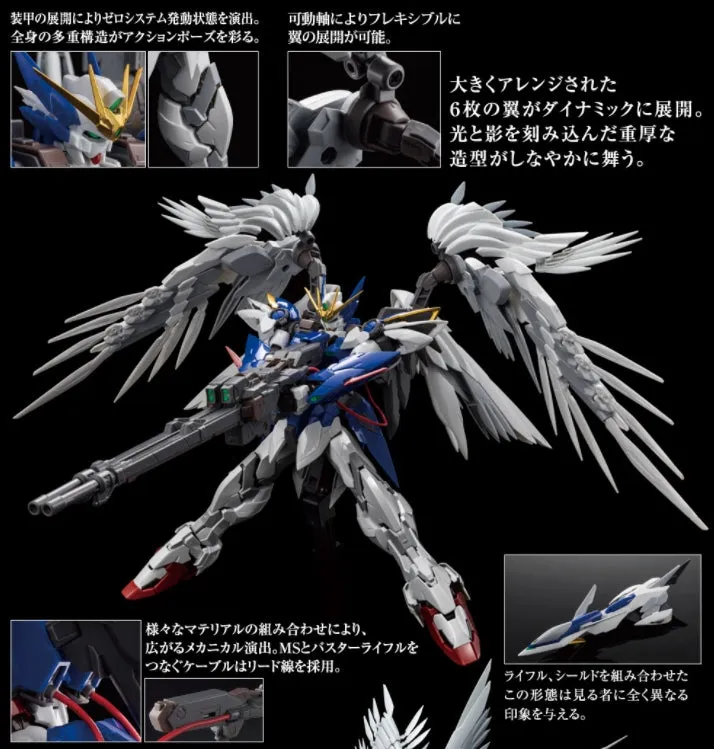 High-Resolution Model Wing Gundam Zero EW 1/100
