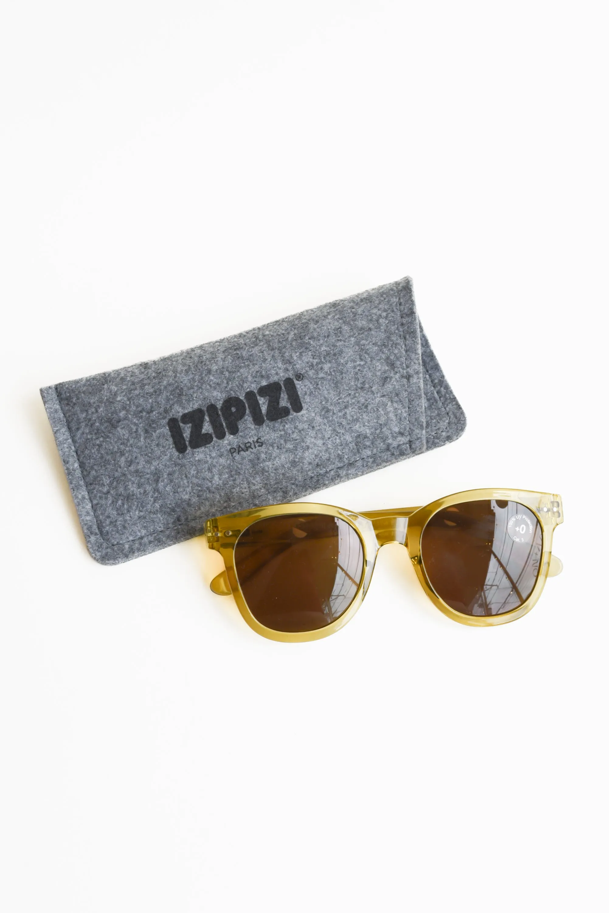 Izipizi N Sunglasses in Golden Green
