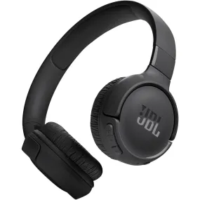 JBL Tune 520BT Wireless On-Ear Headphones Long-Lasting Comfort and Signature Pure Bass Sound - Black